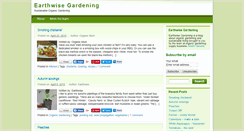 Desktop Screenshot of earthwisegardening.com